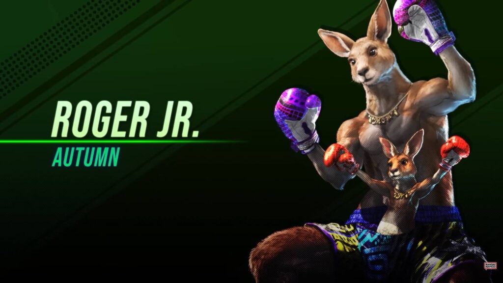 It's a screenshot from the Season 3 TEKKEN 8 reveal trailer. It features the new DLC character, Roger Jr.