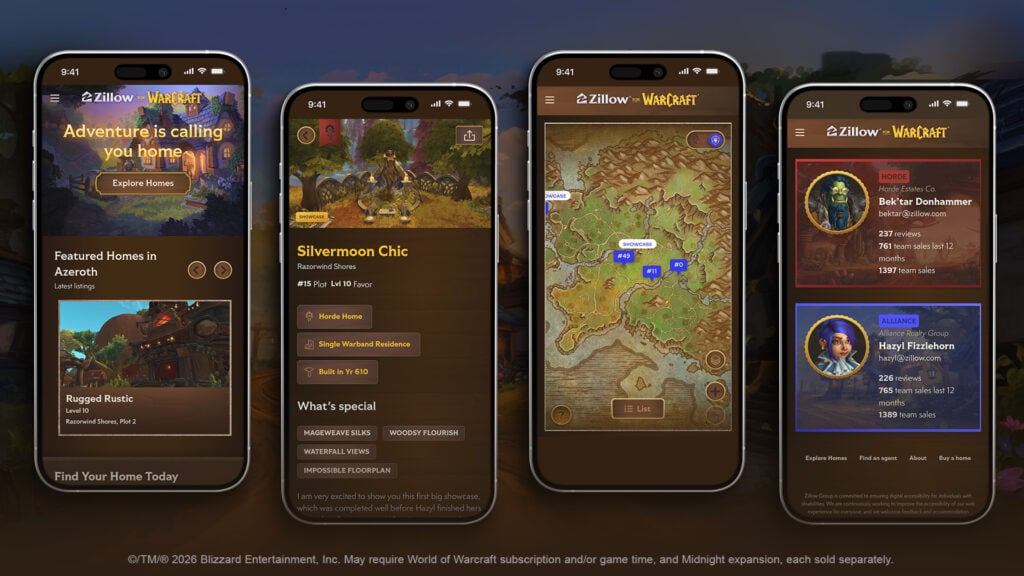 Zillow for Warcraft