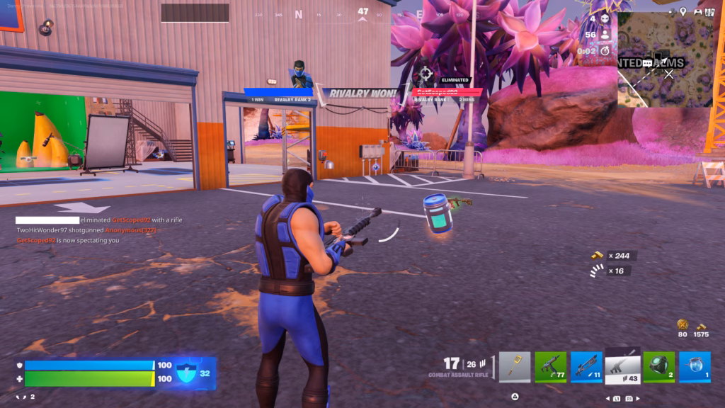 Winning a Rivalry in Fortnite