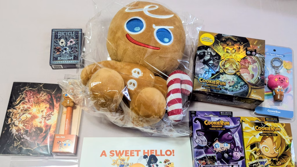CookieRun: OvenSmash and TCG merchandise