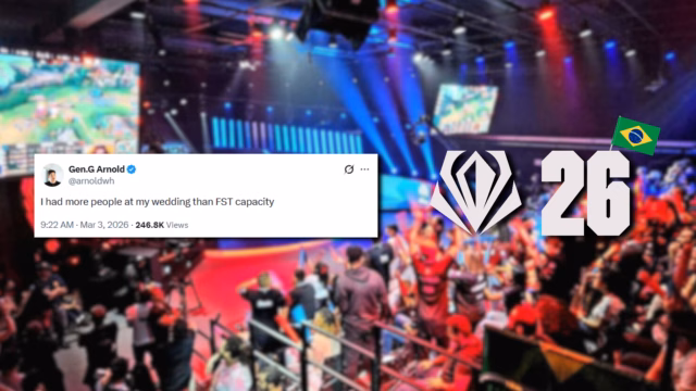"I had more people at my wedding," fans slam 140-capacity arena for LoL The First Stand 2026