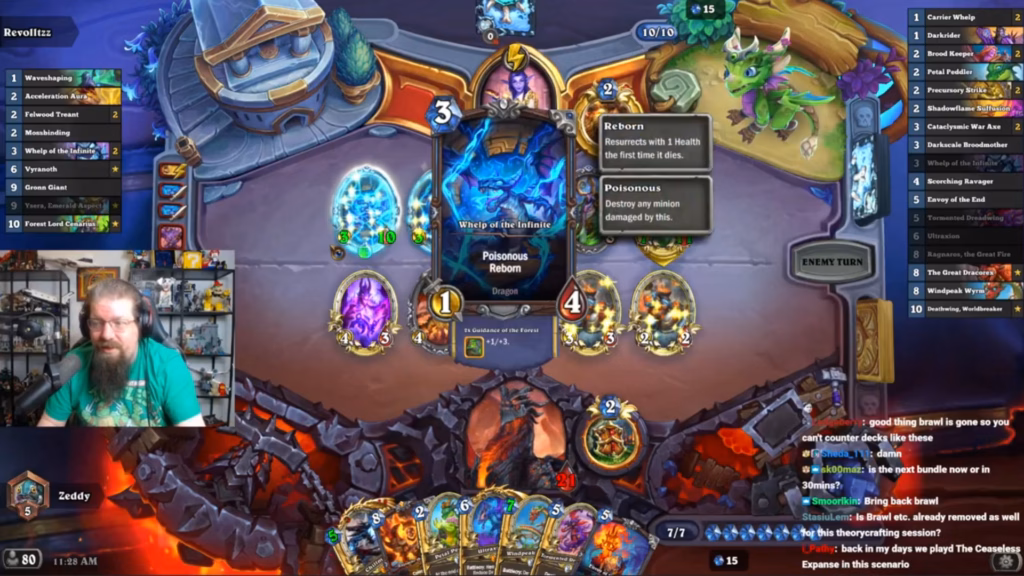 Hearthstone Cataclysm cards