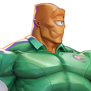Allen the Alien as a fighting games character in Invincible VS - an icon.