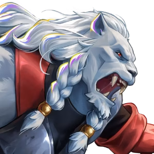 Battle Beast as a fighting games character in Invincible VS - an icon.
