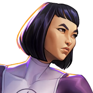 Dupli-Kate as a fighting games character in Invincible VS - an icon.