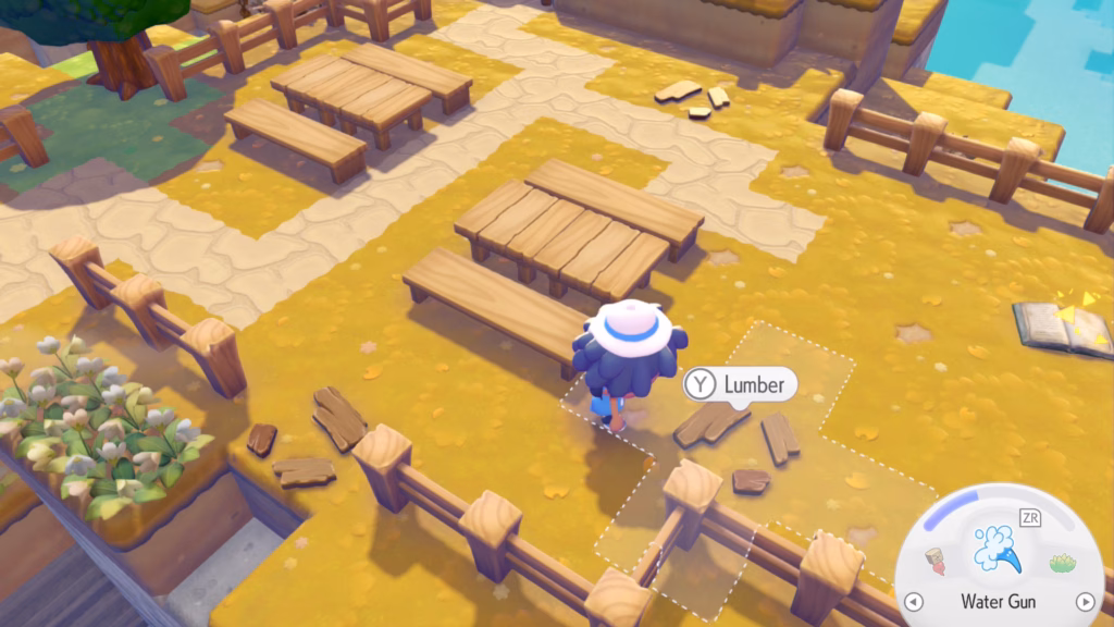 Lumber found in Pokémon Pokopia
