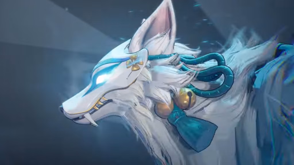 White Fox in her nine-tailed form