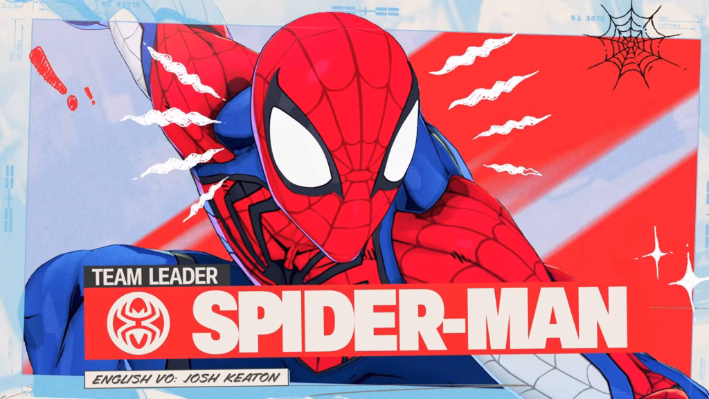 It’s the official poster of Spider-Man as a fighting game character in MARVEL Tōkon.