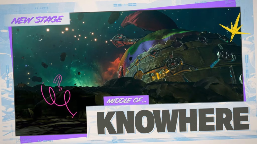 It’s the official poster of the MARVEL Tōkon stage, Knowhere.