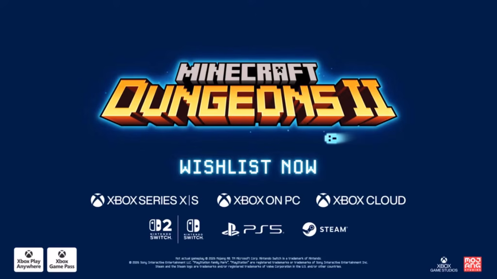 Minecraft Dungeons 2 Release