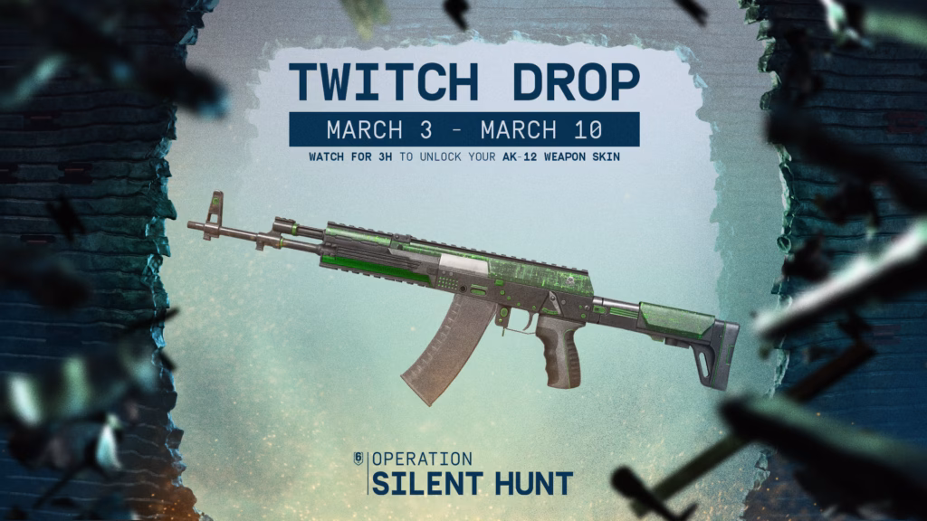 It's the official poster of the weapon skin for AK-47 - it is a Twitch Drop to celebrate the start of the in-game Operation Silent Hunt.