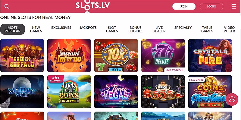 Slots.lv Casino US