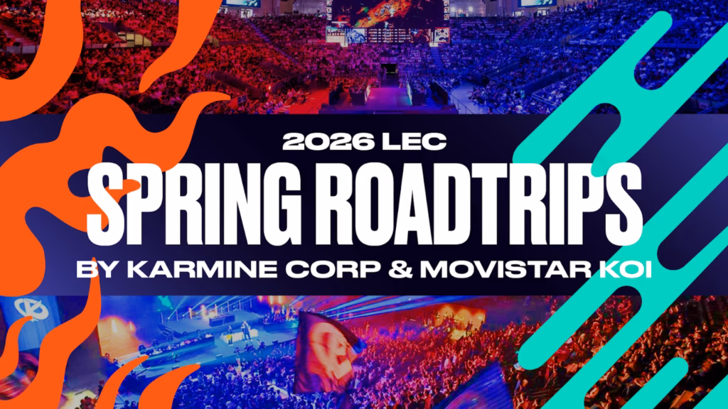 LEC Spring Roadtrips 2026: Dates, locations, matches, and ticket sales
