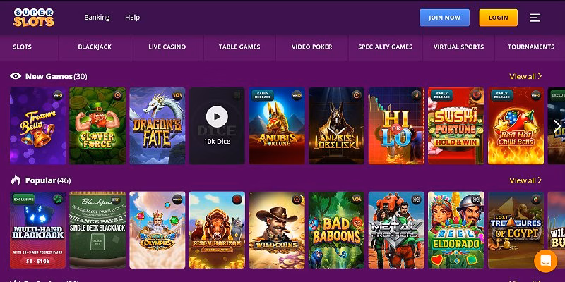 Super Slots Casino USA