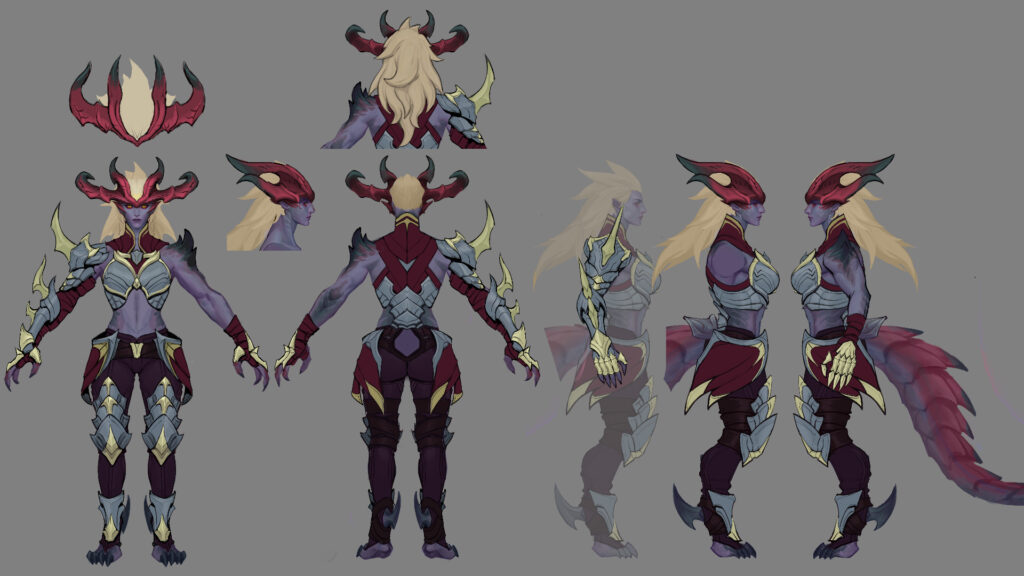 Shyvana's concept reworked version
