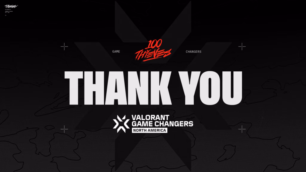 100 Thieves take hiatus from VALORANT Game Changers circuit nine months after joining