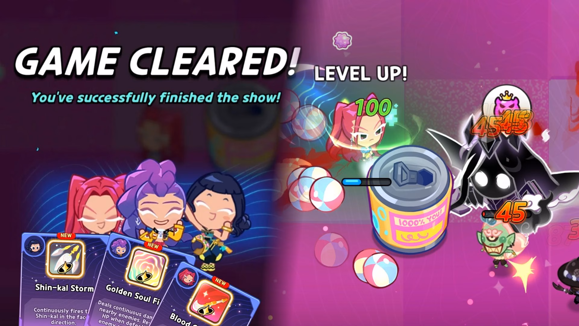 Talent Evolution Combos Tier Listing for CRK x KPDH Survival on Stage