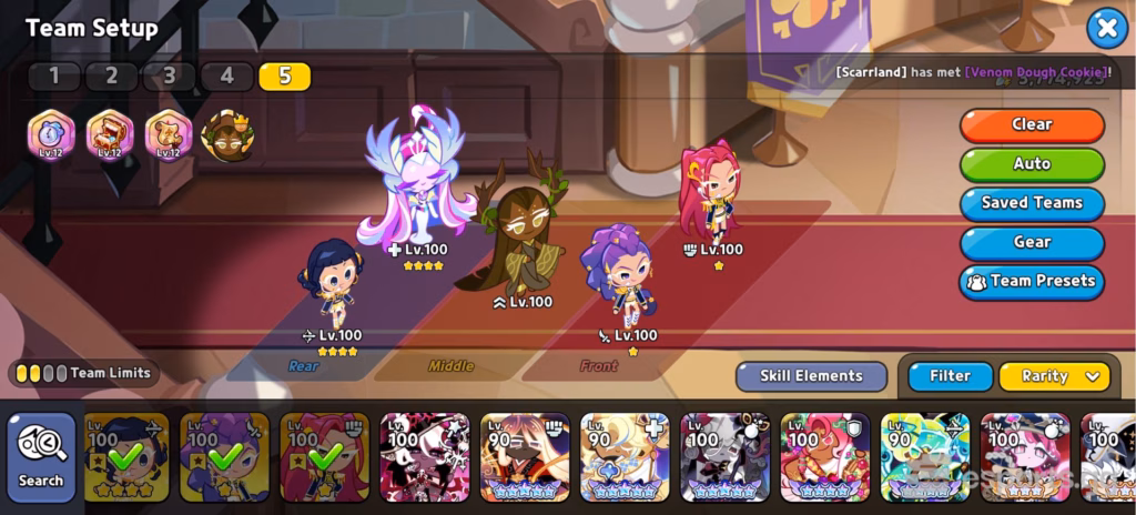 Best teams For Mira Cookie in CRK