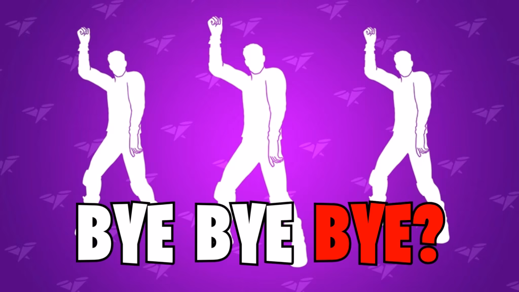 The ‘Bye Bye Bye’ Fortnite Emote may never return due to an ongoing legal issue