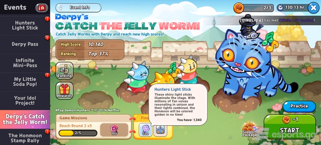 CRK x KPop Demon Hunters - Derpy’s Catch the Jelly Worm