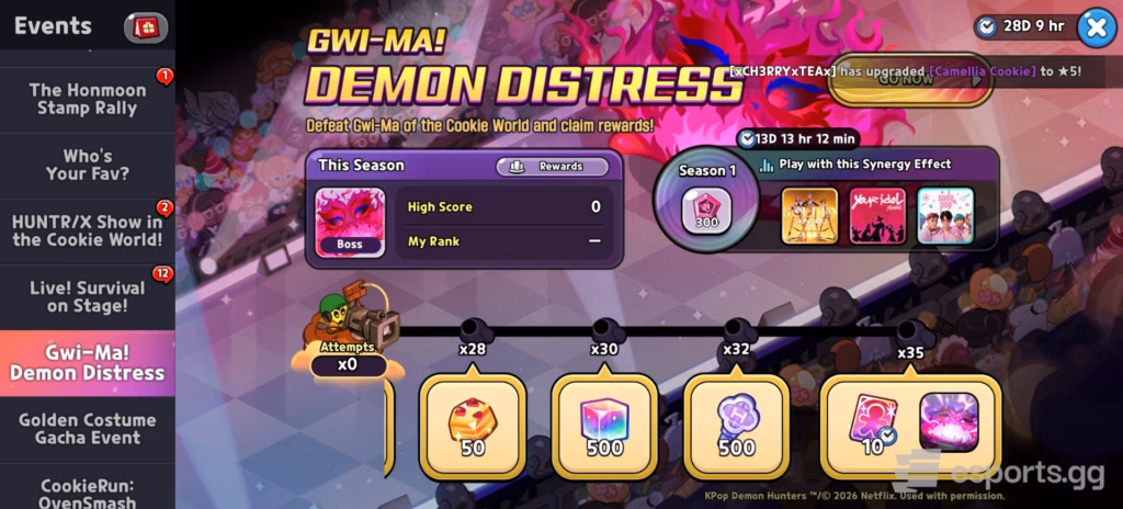 CRK x KPop Demon Hunters - GWI-MA! Demon Distress