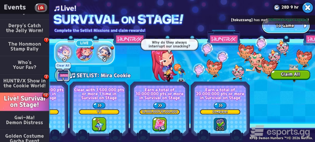 CRK x KPop Demon Hunters - Live! Survival on Stage