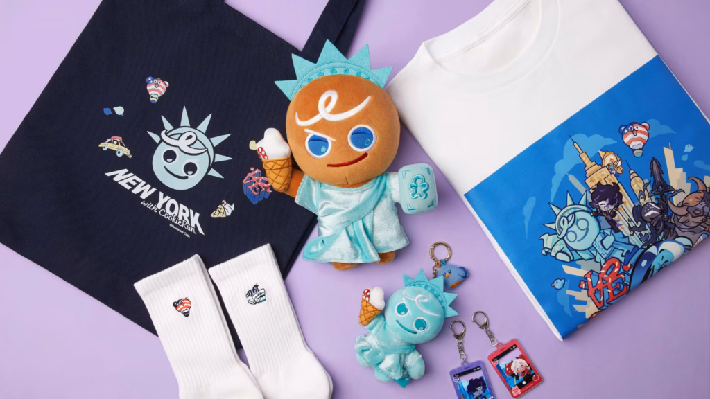 CookieRun NYC pop-up merch