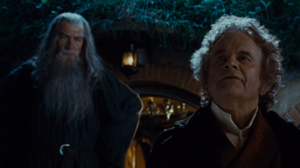 Gandalf and Bilbo Baggins
