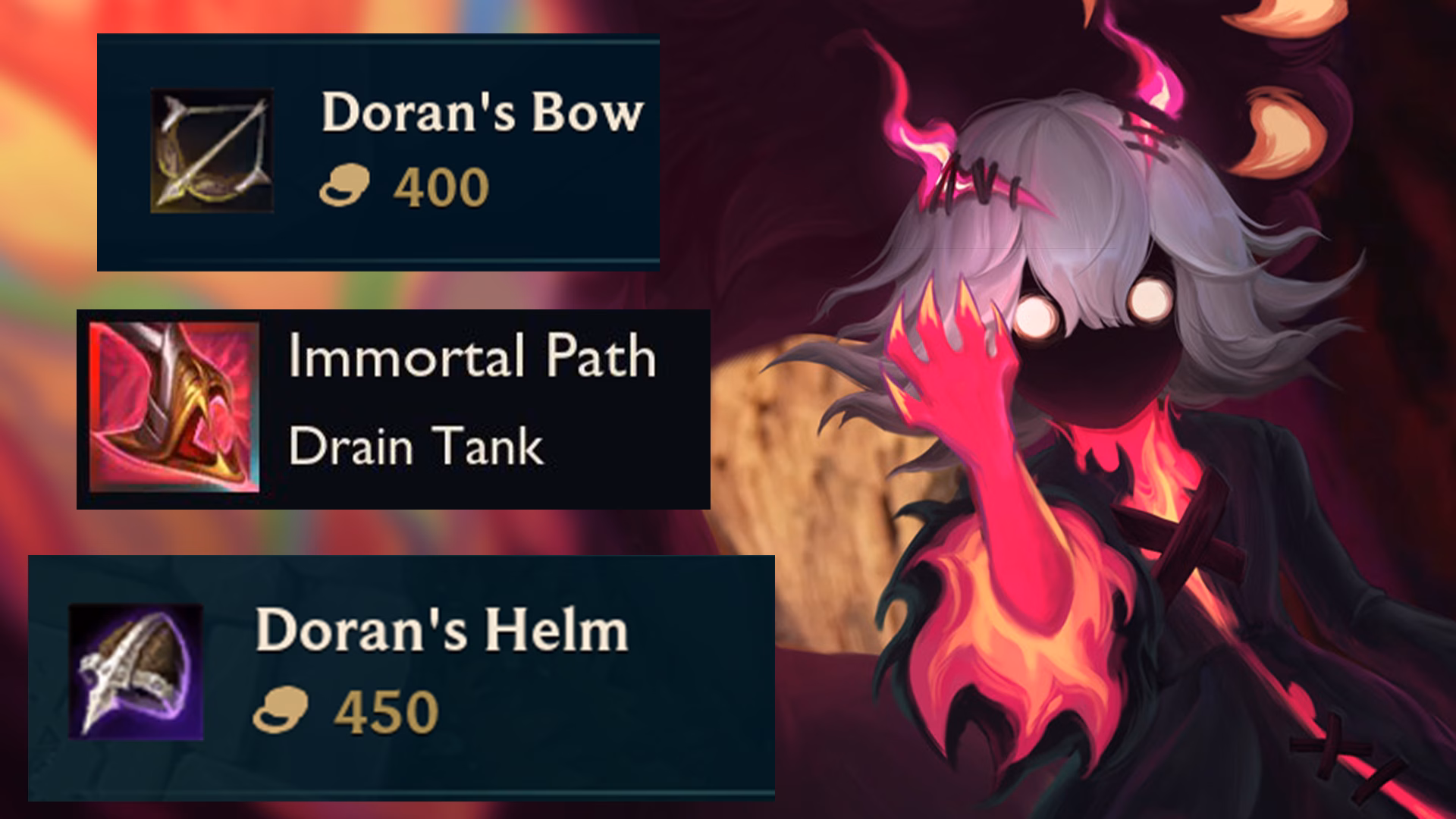 New Doran’s items and boots in League of Legends 2026 Season 2