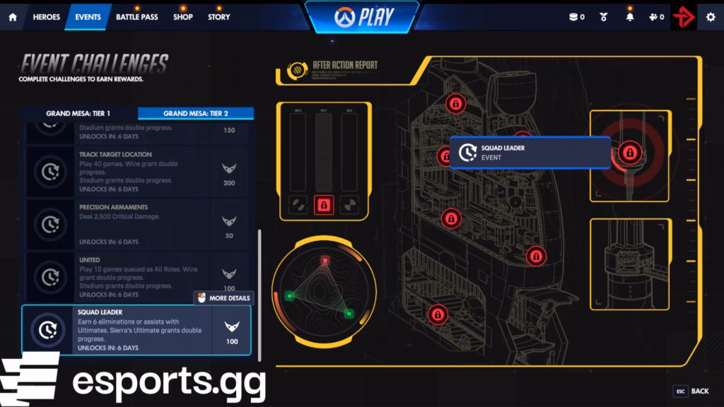 Overwatch Operation Grand Mesa Tier 2 challenges