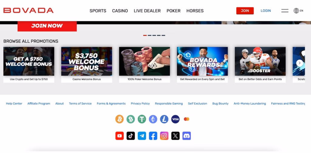 Bovada Sportsbook Bonuses